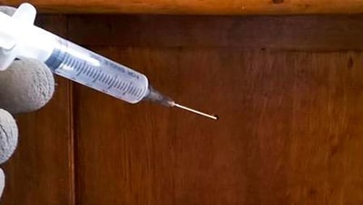 antitarlo con siringhe