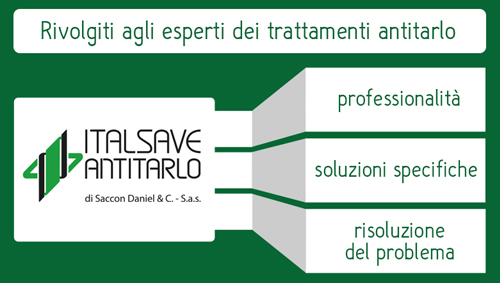 Esperti dei trattamenti antitarlo