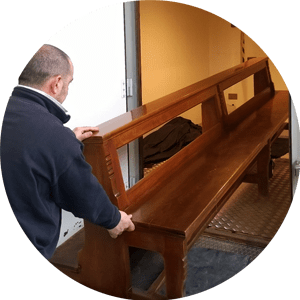 trattamento antitarlo banco chiesa