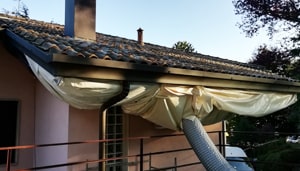 Antitarlo aria calda travi esterne