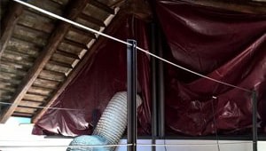 Antitarlo travi con aria calda