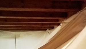 Antitarlo ad aria calda in corso su soffitto a Verona