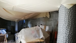 Trattamento antitarlo con aria calda su travi in ristrutturazione Antitarlo aria calda