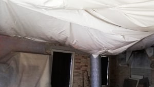 Antitarlo aria calda soffitto di Conegliano