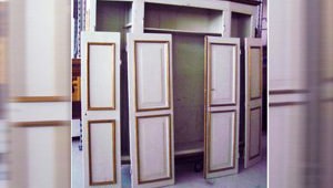 Armadio prima del restauro