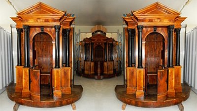 Confessionali della Chiesa di San Giovanni Battista di Nervesa della Battaglia