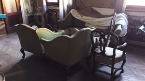 Divano e poltrone di Palazzo Ancilotto Divano e poltrone di Palazzo Ancilotto