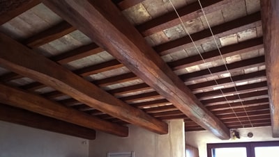 Tetto ligneo di Campello sul Clitunno a Perugia