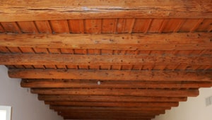 Soffitto in legno a Colognola ai Colli