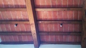 Strutture lignee della prima villa Strutture lignee