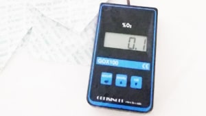 Valore di ossigeno raggiunto nella bolla Valore ossigeno bolla anossica